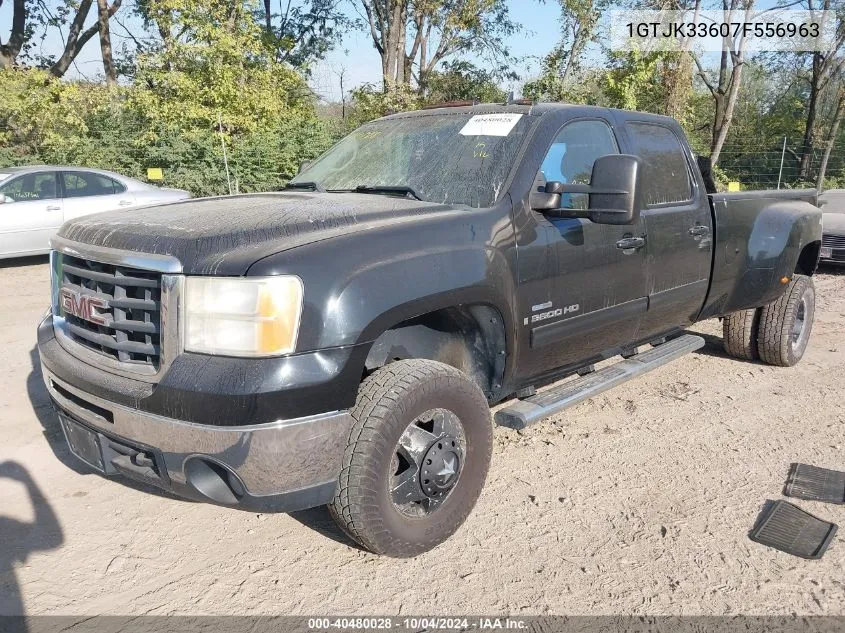 2007 GMC Sierra 3500 Slt VIN: 1GTJK33607F556963 Lot: 40480028