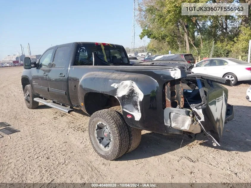 2007 GMC Sierra 3500 Slt VIN: 1GTJK33607F556963 Lot: 40480028