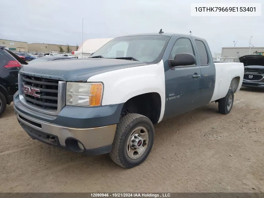 2009 GMC Sierra 3500Hd VIN: 1GTHK79669E153401 Lot: 12090946