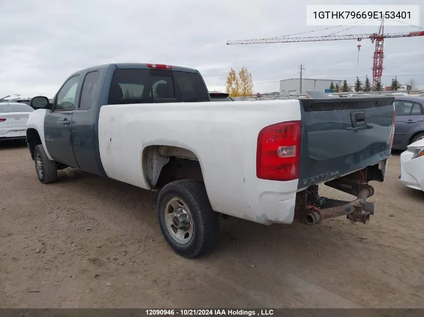 2009 GMC Sierra 3500Hd VIN: 1GTHK79669E153401 Lot: 12090946