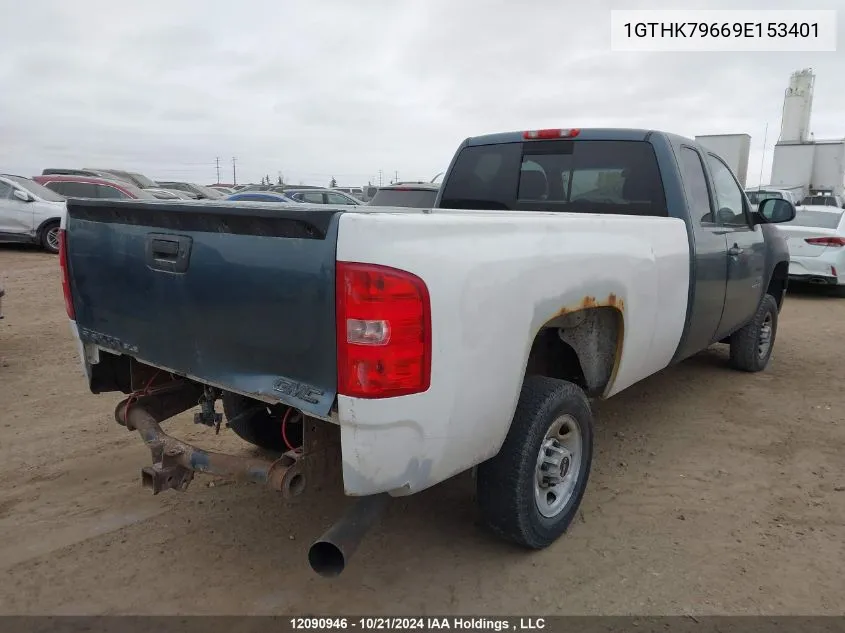 2009 GMC Sierra 3500Hd VIN: 1GTHK79669E153401 Lot: 12090946