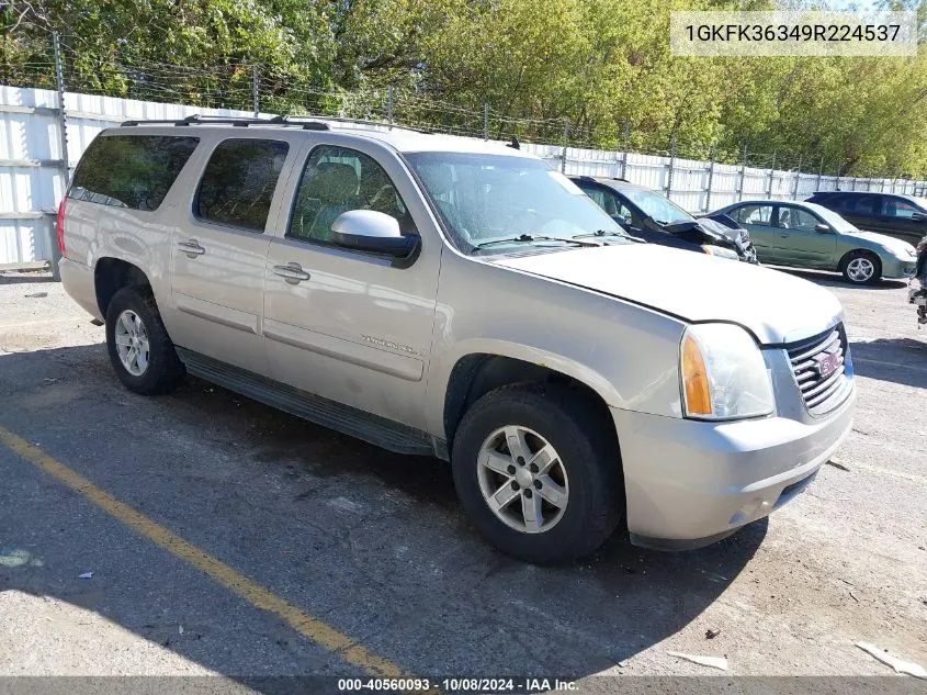 2009 GMC Yukon Xl 1500 Slt2 VIN: 1GKFK36349R224537 Lot: 40560093