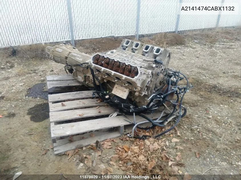 A2141474CABX1132 2010 GMC Motor