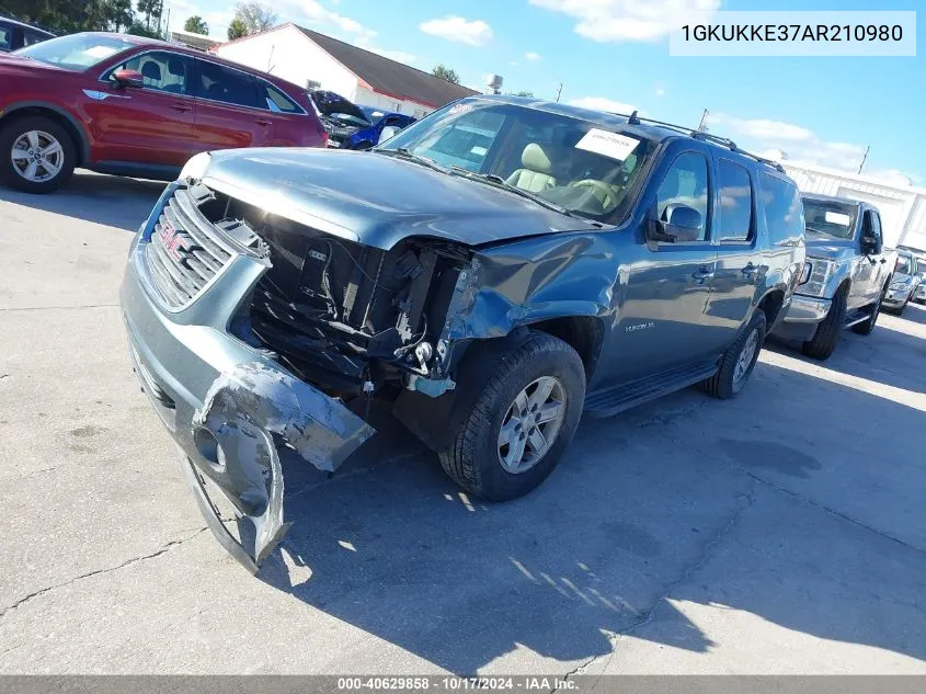 2010 GMC Yukon Xl 1500 Slt VIN: 1GKUKKE37AR210980 Lot: 40629858