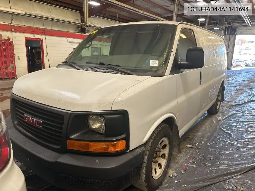 2010 GMC Savana 1500 Work Van VIN: 1GTUHAD44A1141694 Lot: 40874482