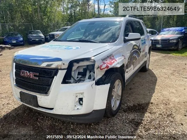 2011 GMC Terrain Sle V6 VIN: 2CTFLTE59B6324649 Lot: 20175850