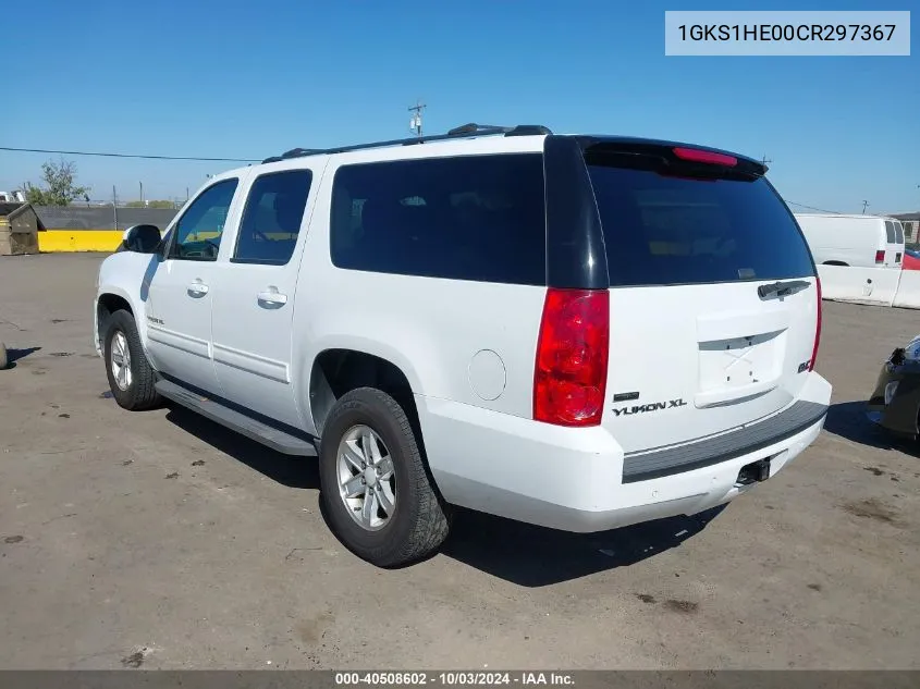 2012 GMC Yukon Xl 1500 Sle VIN: 1GKS1HE00CR297367 Lot: 40508602