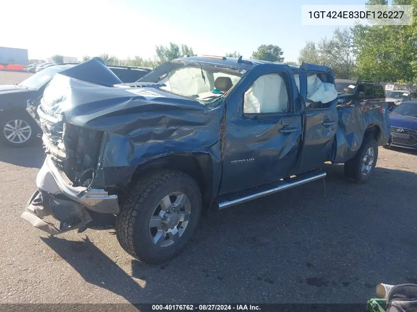 2013 GMC Sierra 3500Hd Slt VIN: 1GT424E83DF126227 Lot: 40176762