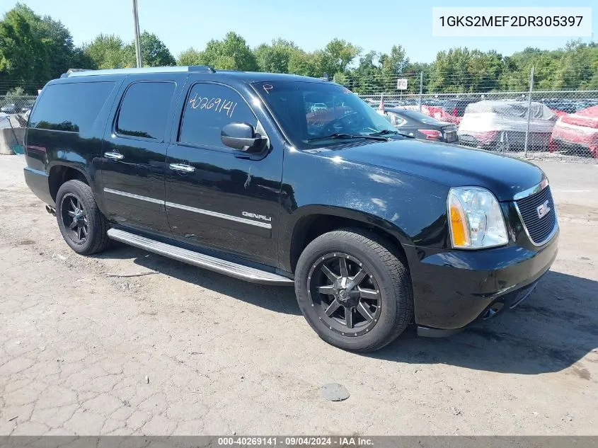 2013 GMC Yukon Xl 1500 Denali VIN: 1GKS2MEF2DR305397 Lot: 40269141