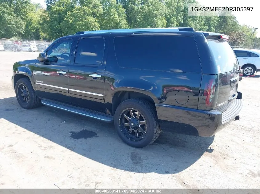 2013 GMC Yukon Xl 1500 Denali VIN: 1GKS2MEF2DR305397 Lot: 40269141