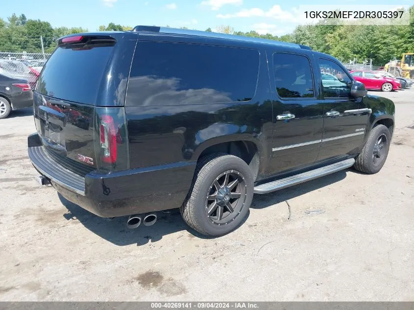 2013 GMC Yukon Xl 1500 Denali VIN: 1GKS2MEF2DR305397 Lot: 40269141