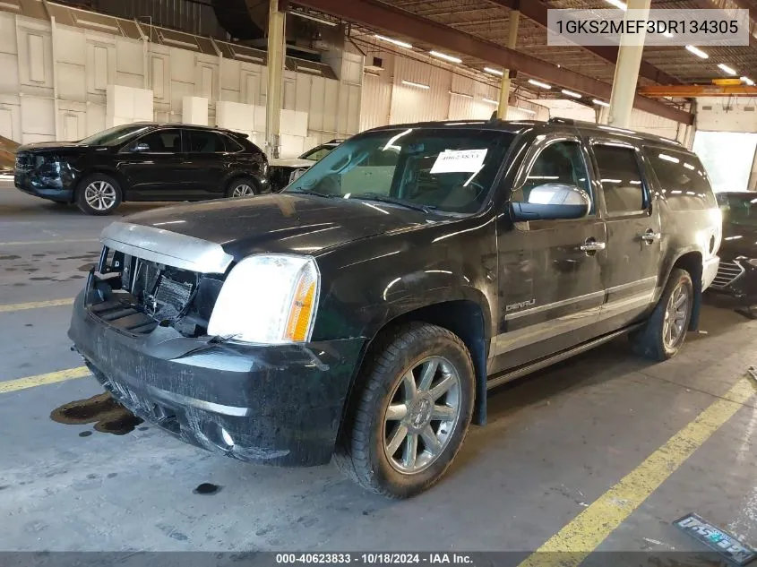 1GKS2MEF3DR134305 2013 GMC Yukon Xl 1500 Denali