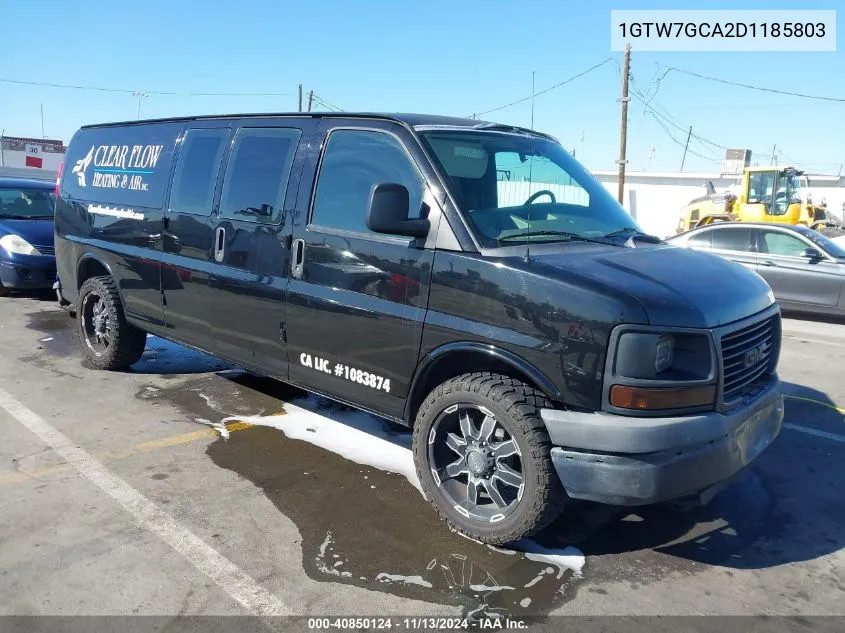 2013 GMC Savana 2500 Work Van VIN: 1GTW7GCA2D1185803 Lot: 40850124