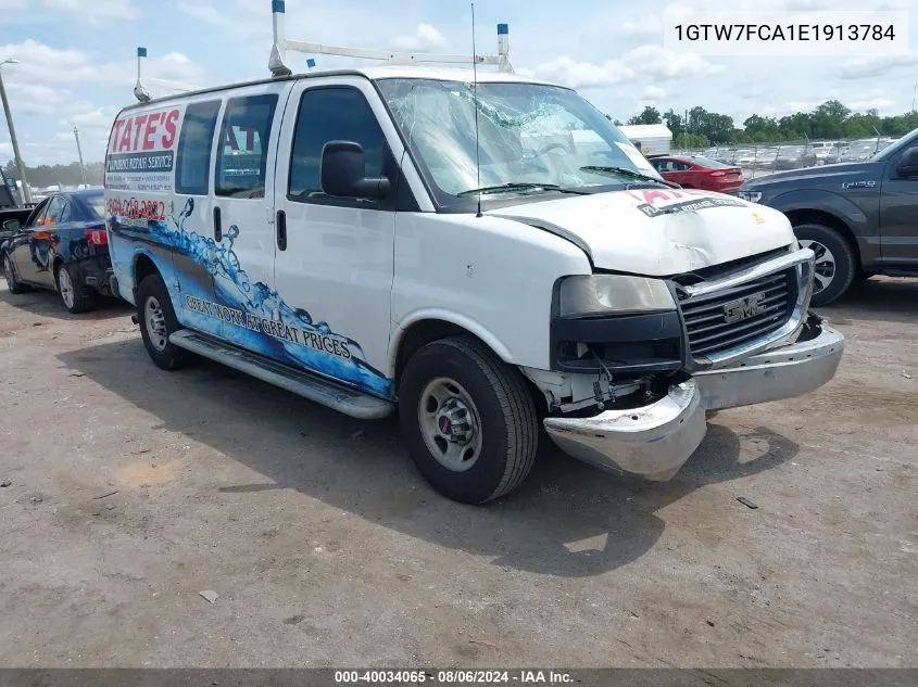 1GTW7FCA1E1913784 2014 GMC Savana 2500 Work Van