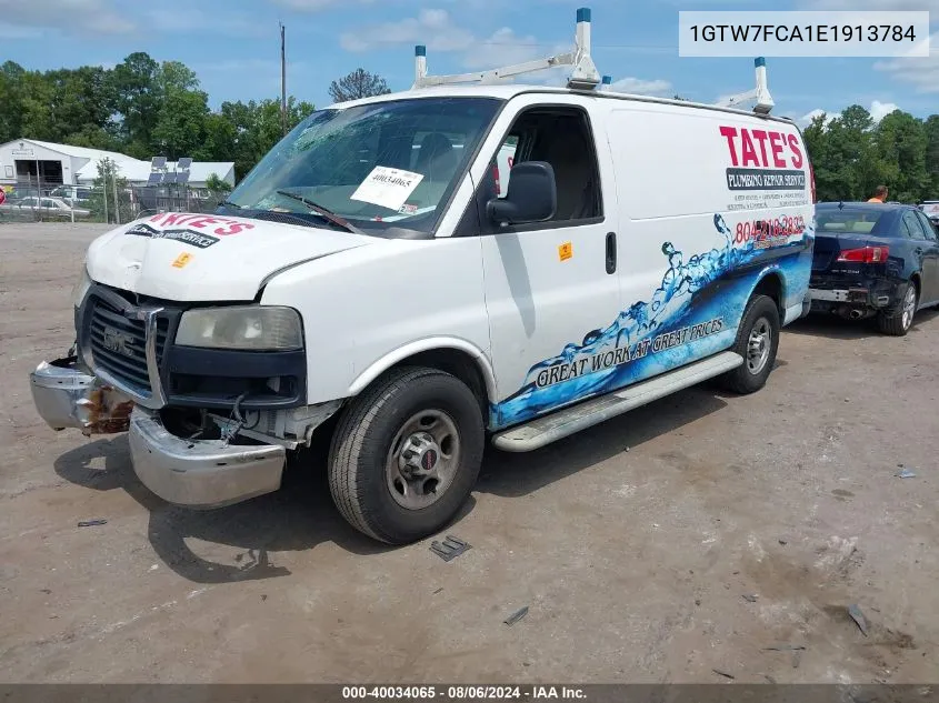 1GTW7FCA1E1913784 2014 GMC Savana 2500 Work Van