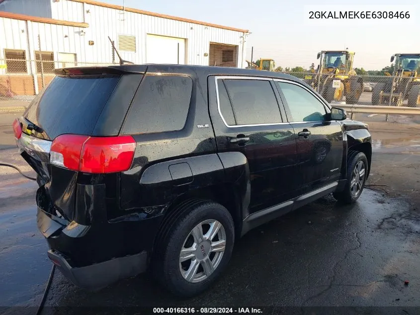 2014 GMC Terrain Sle-1 VIN: 2GKALMEK6E6308466 Lot: 40166316