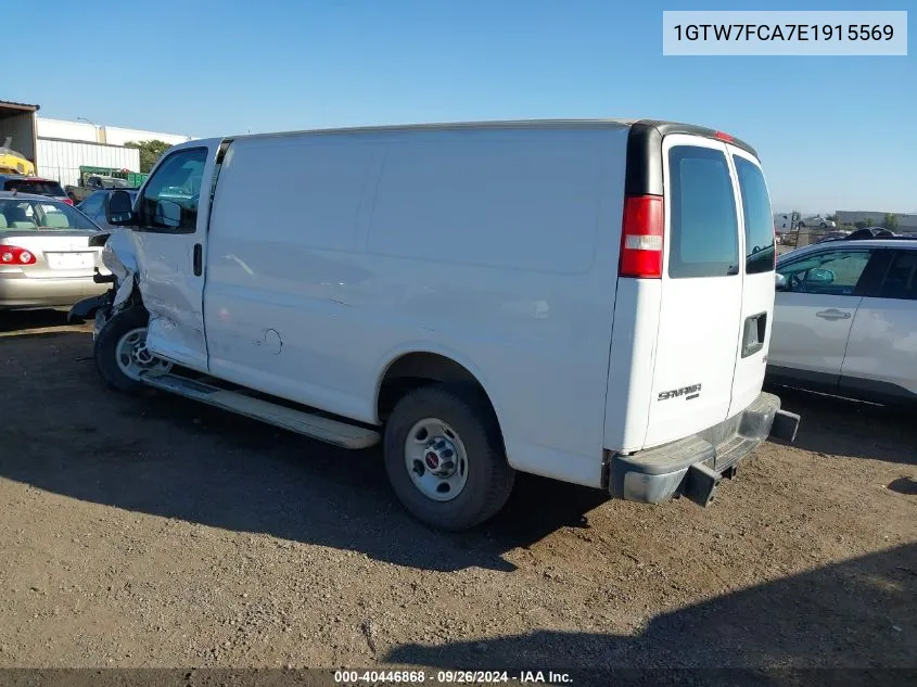 2014 GMC Savana 2500 Work Van VIN: 1GTW7FCA7E1915569 Lot: 40446868