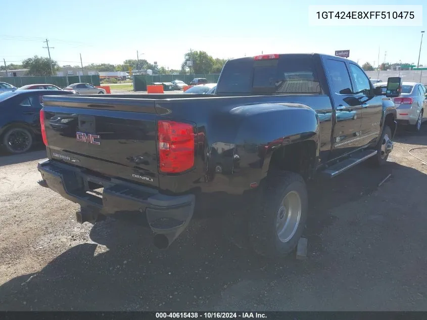 1GT424E8XFF510475 2015 GMC Sierra 3500Hd Denali