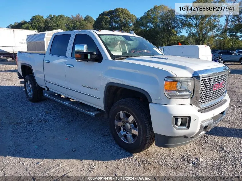 2016 GMC Sierra 3500Hd Denali VIN: 1GT42YE88GF297941 Lot: 40614418