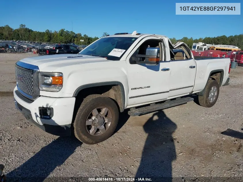 2016 GMC Sierra 3500Hd Denali VIN: 1GT42YE88GF297941 Lot: 40614418