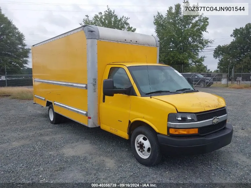 7GZ37TCG4JN901544 2018 GMC Savana Cutaway Work Van