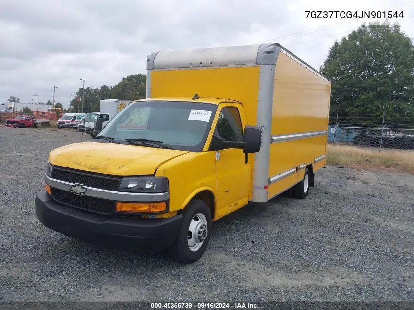 7GZ37TCG4JN901544 2018 GMC Savana Cutaway Work Van