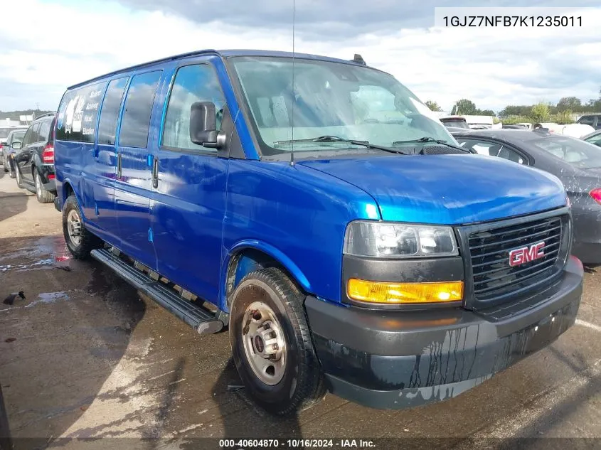 1GJZ7NFB7K1235011 2019 GMC Savana 3500 Ls