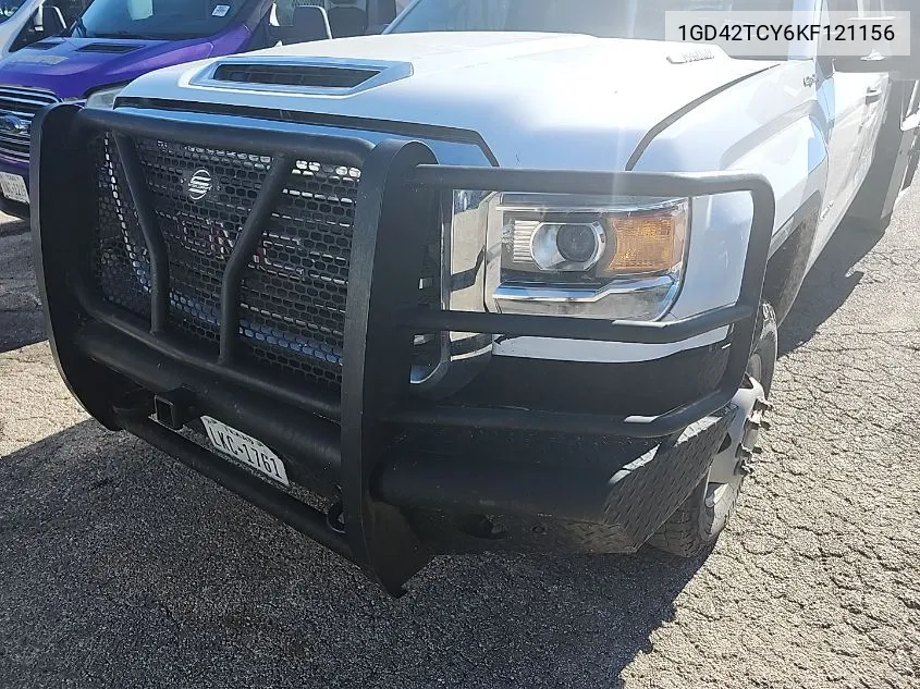 2019 GMC Sierra 3500Hd Chassis VIN: 1GD42TCY6KF121156 Lot: 40637619