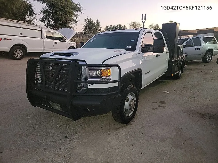 1GD42TCY6KF121156 2019 GMC Sierra 3500Hd Chassis