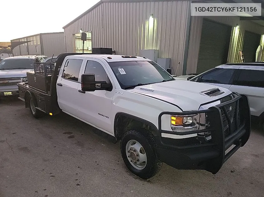 1GD42TCY6KF121156 2019 GMC Sierra 3500Hd Chassis