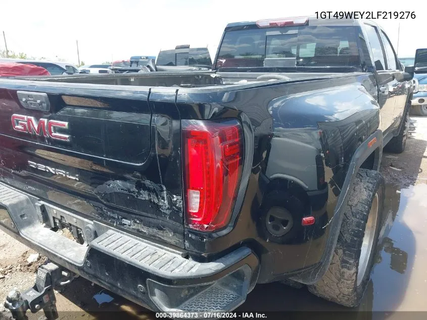 2020 GMC Sierra 3500Hd 4Wd Long Bed Denali VIN: 1GT49WEY2LF219276 Lot: 39864373