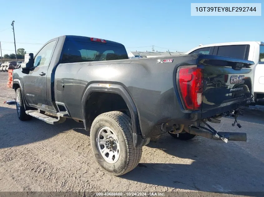 2020 GMC Sierra 3500Hd 4Wd Regular Cab Long Bed Sle VIN: 1GT39TEY8LF292744 Lot: 40688680