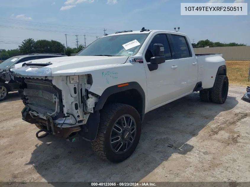 2024 GMC Sierra 3500Hd Sle VIN: 1GT49TEYXRF250511 Lot: 40123065