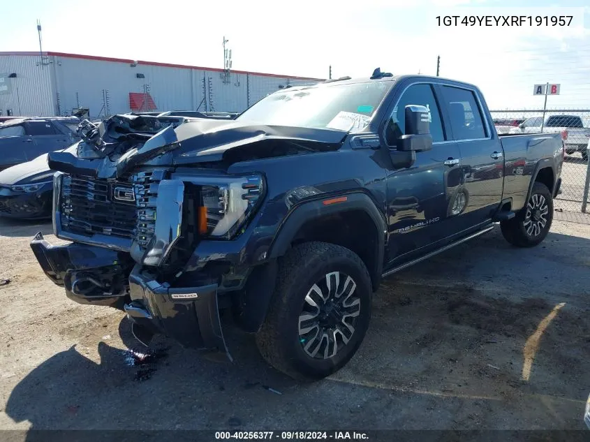 2024 GMC Sierra 3500Hd K3500 Denali Ultimate VIN: 1GT49YEYXRF191957 Lot: 40256377