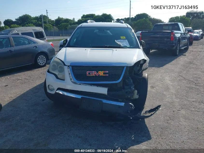 1GKEV13717J163495 2007 GMC Acadia Sle-1