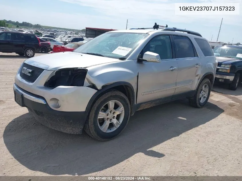 2007 GMC Acadia Slt-1 VIN: 1GKEV23707J157323 Lot: 40148152