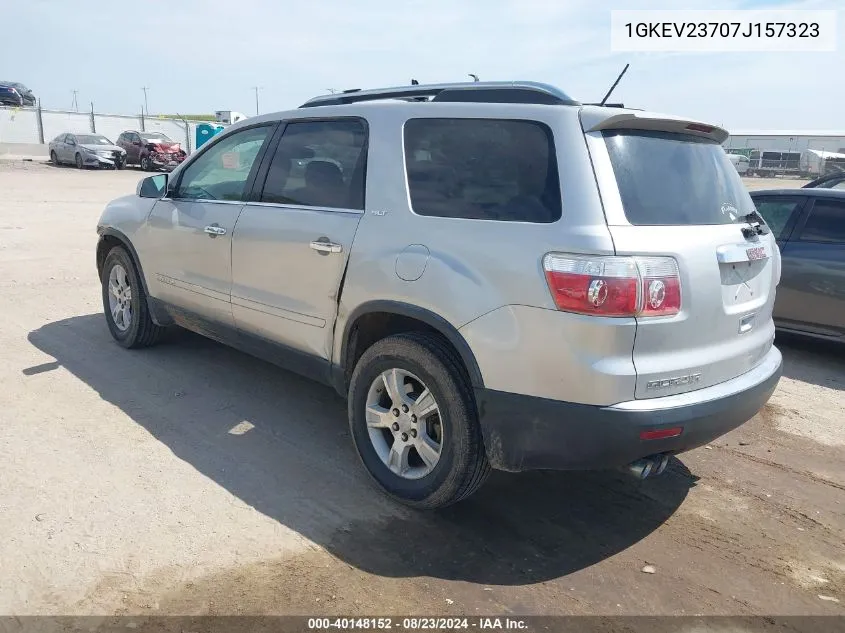 1GKEV23707J157323 2007 GMC Acadia Slt-1