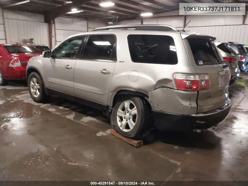 2007 GMC Acadia Slt-1 VIN: 1GKER33737J171811 Lot: 40291547