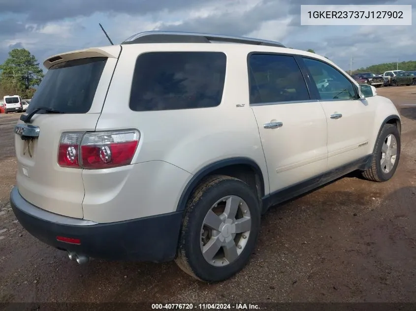 2007 GMC Acadia Slt-1 VIN: 1GKER23737J127902 Lot: 40776720