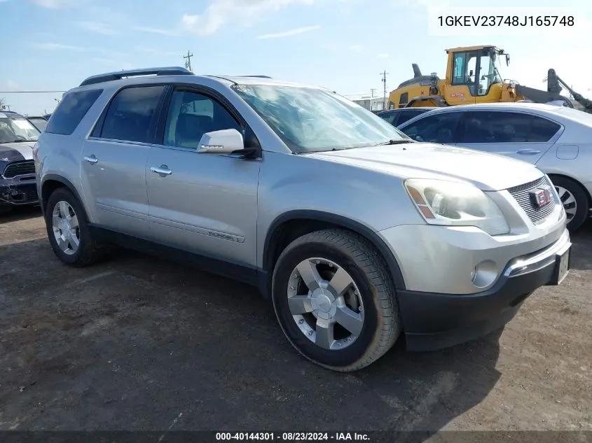 1GKEV23748J165748 2008 GMC Acadia Slt-1