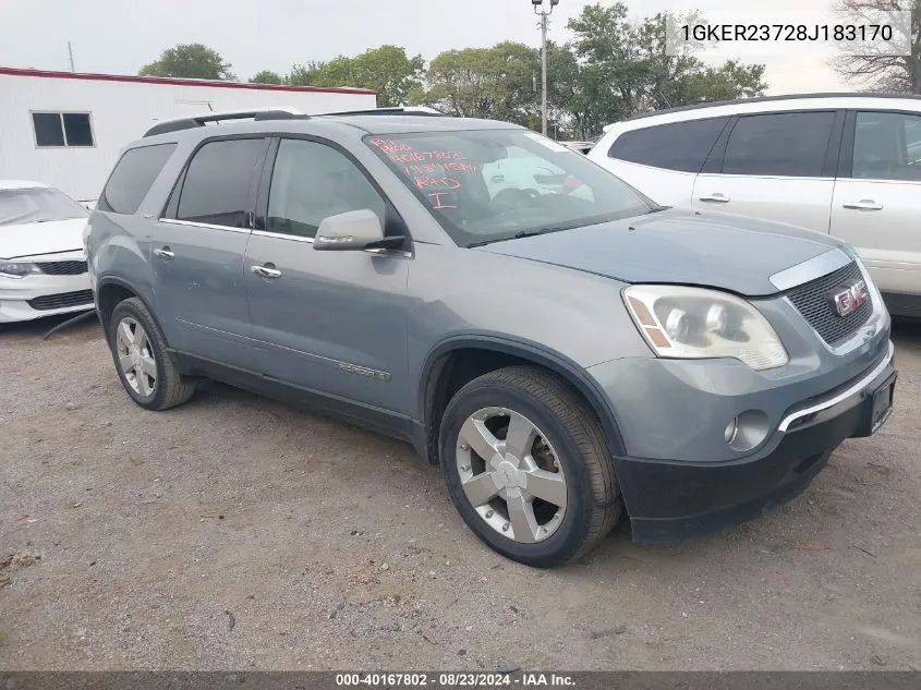 1GKER23728J183170 2008 GMC Acadia Slt-1