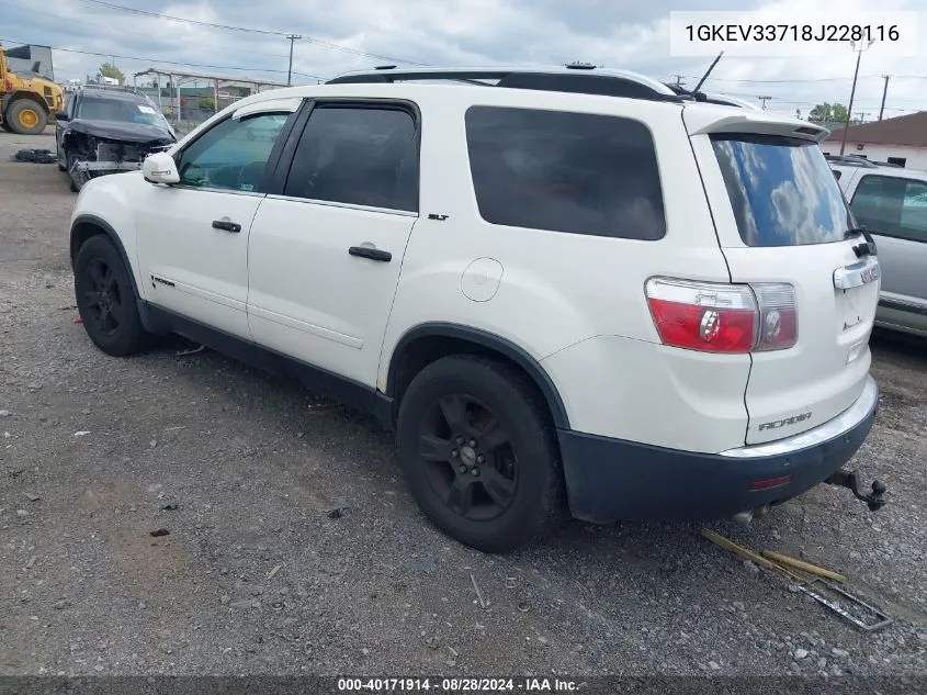 1GKEV33718J228116 2008 GMC Acadia Slt-2