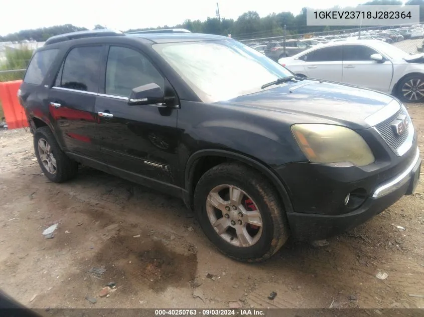 2008 GMC Acadia Slt-1 VIN: 1GKEV23718J282364 Lot: 40250763