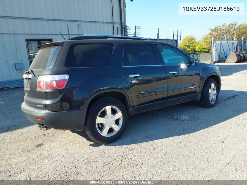 1GKEV33728J186619 2008 GMC Acadia Slt-2