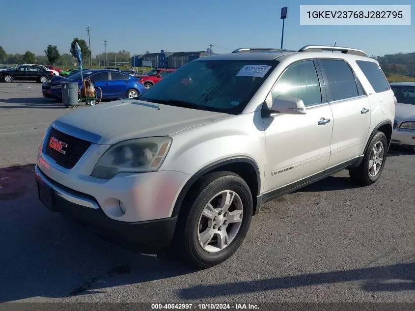 2008 GMC Acadia Slt-1 VIN: 1GKEV23768J282795 Lot: 40542997