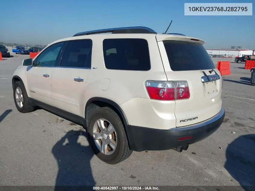 2008 GMC Acadia Slt-1 VIN: 1GKEV23768J282795 Lot: 40542997