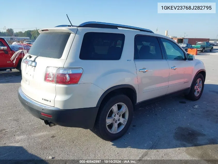 2008 GMC Acadia Slt-1 VIN: 1GKEV23768J282795 Lot: 40542997