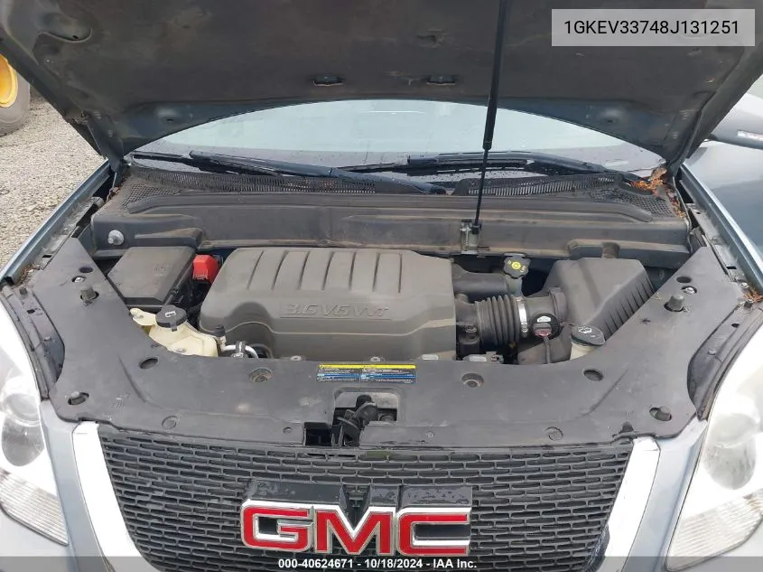 1GKEV33748J131251 2008 GMC Acadia Slt-2