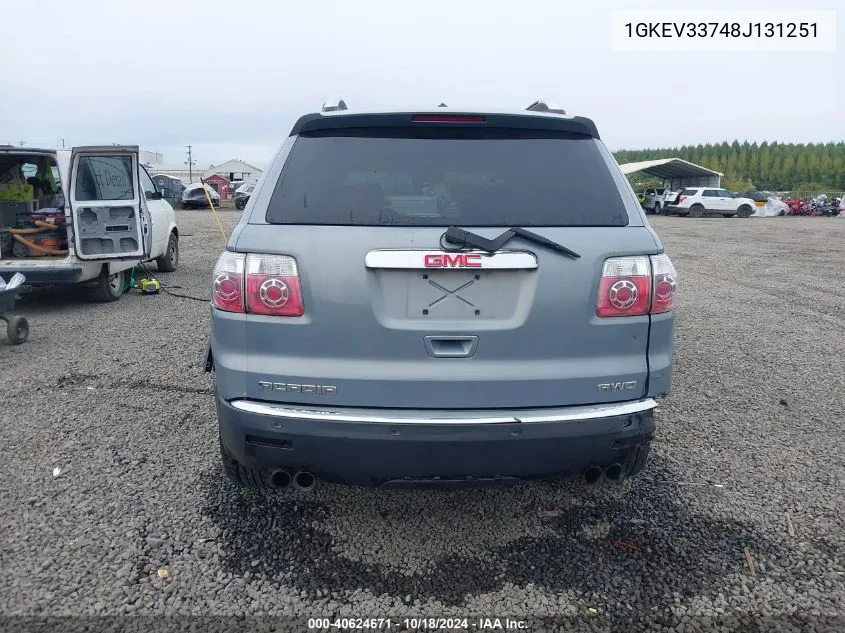 1GKEV33748J131251 2008 GMC Acadia Slt-2