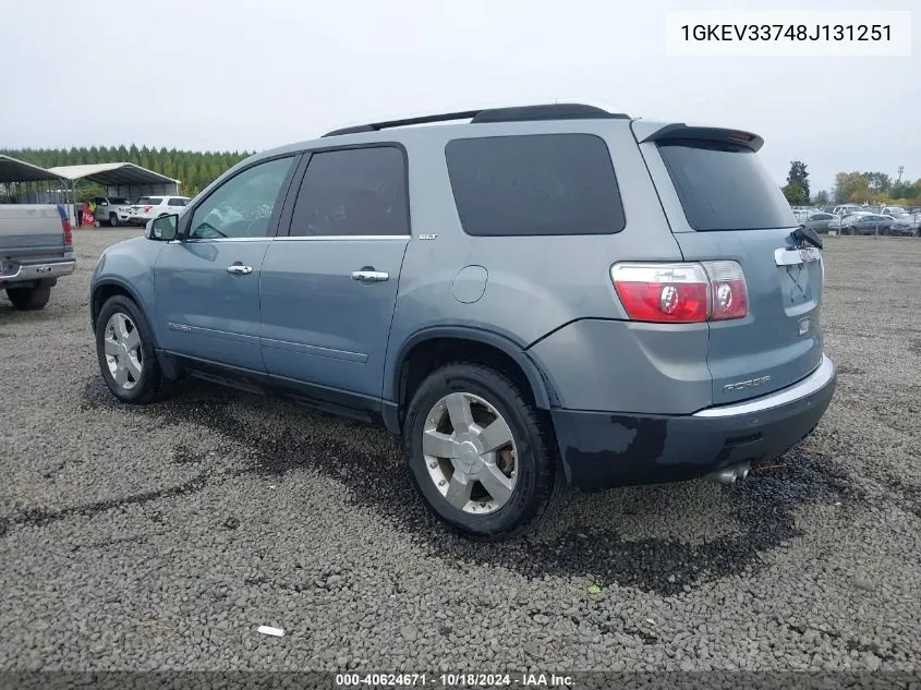 1GKEV33748J131251 2008 GMC Acadia Slt-2